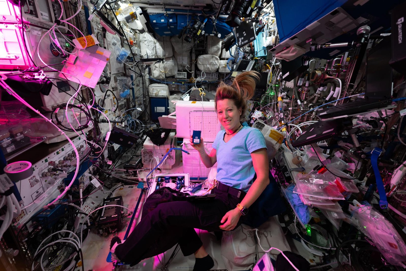 3d bioprinting health research on the space station