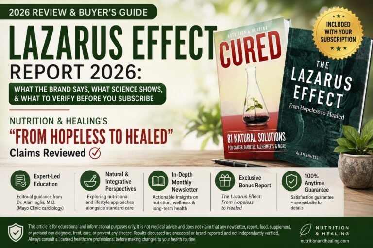 Nutrition healing newsletter review: a 2026 buyer’s guide